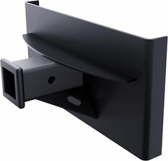 1/4″ Thick Mini Hitch Mount Plate W/2″ Receiver Quick Tach Mount Lightweight Tow