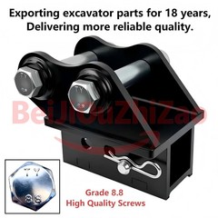 Mini Excavator Trailer Hitch Receiver Attachment – Fits 0.8–1.8T Min