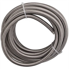 -8AN 20ft Stainless Nylon Braided Oil/fuel/gas Line Hose Fitting Ends Assembly