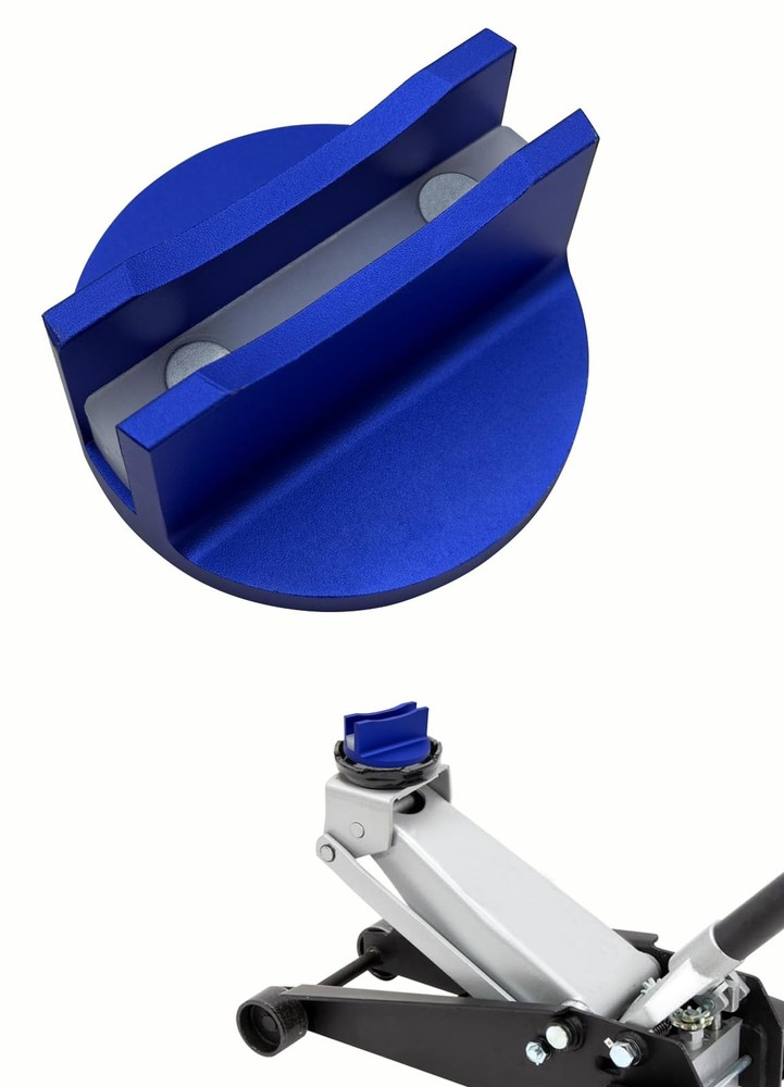 FYWZ Upgrade Pinch Weld Jack Adapter, Aluminum Pads with 1 Pack-Blue