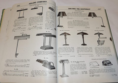 VINTAGE 1945 INDUSTRIAL ELECTRICAL SUPPLIES CATALOG! LAMPS/TRAFFIC LIGHTS/ALARMS