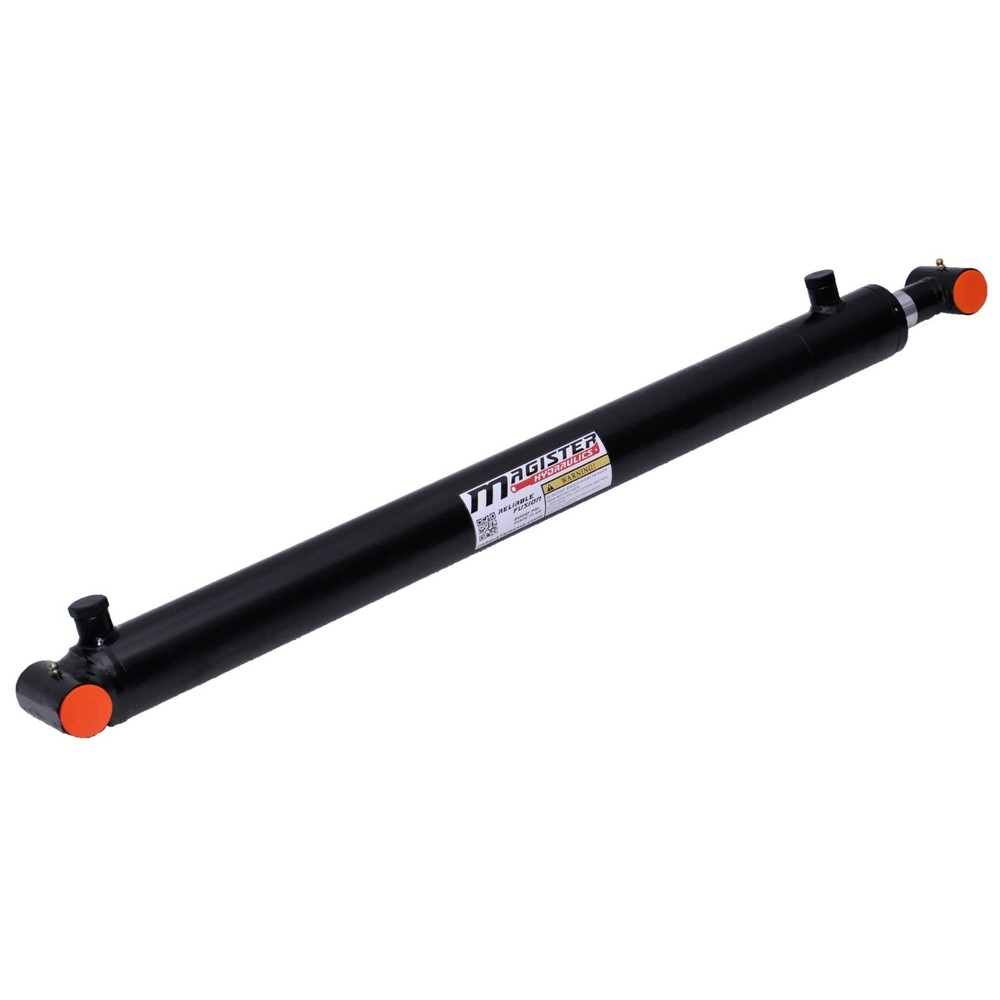 Hydraulic Cylinder Welded Double Acting 2.5″ Bore 32″ Stroke Cross Tube 2.5×32