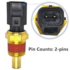 Engine Coolant Temperature Sensor with Connector Pigtail Harness Replace TS10175