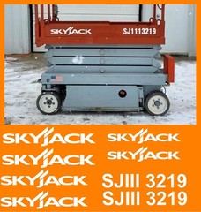Skyjack SJIII 3219 Scissor Lift Replacement Decal Kit
