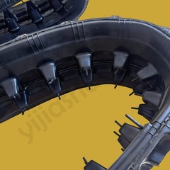 Two Tracks 180*72*37mm Size for China Mini Excavator 2 Pcs Tracks