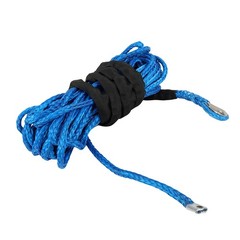 For UTV ATV w/Sheath 5/16″x50′ 12000LBS Synthetic Winch Rope Line Recovery Cable