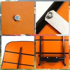 Tractor Canopy For Tractors Mowers ROPS Replace for Tuff Top 52″x52″ Orange