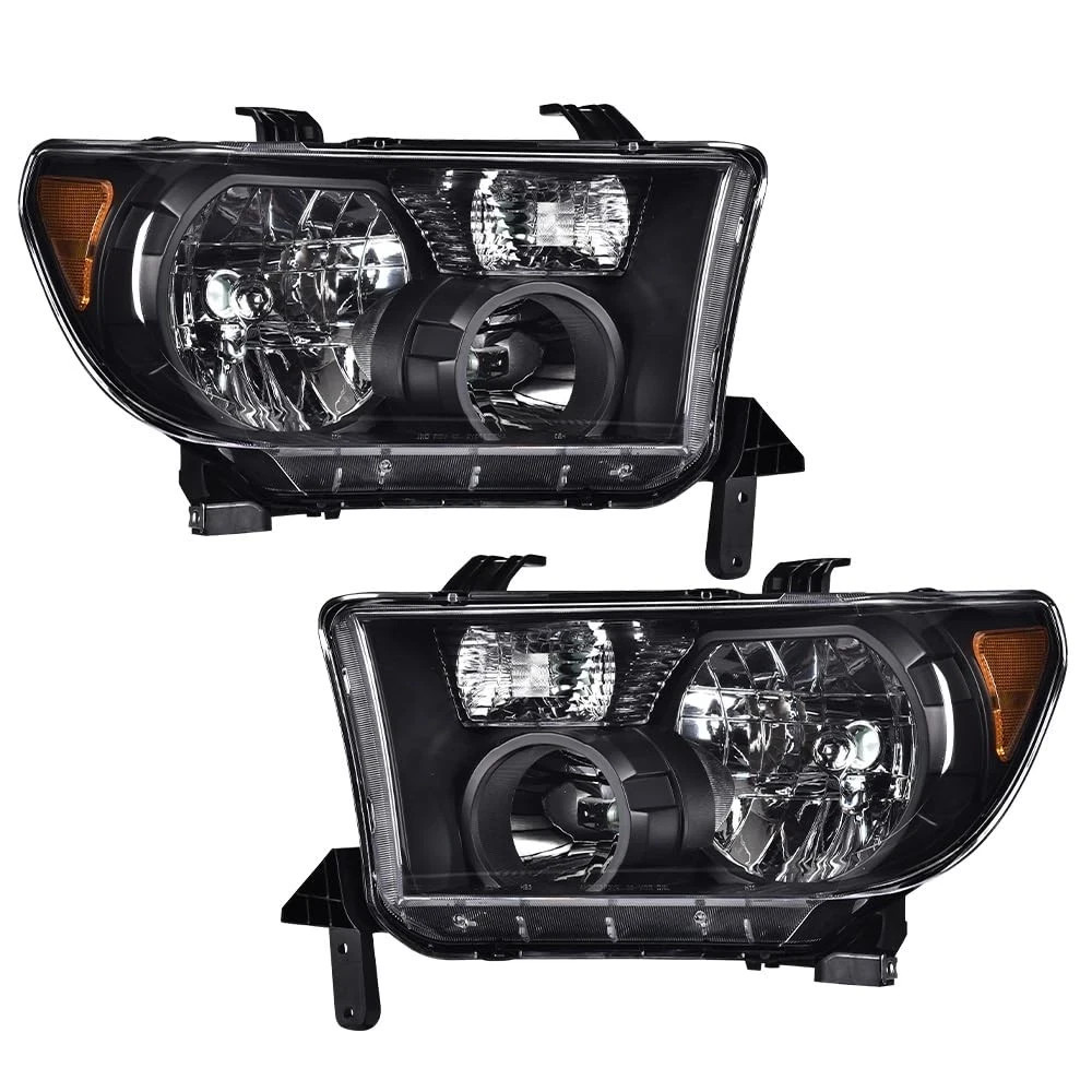 Headlights Assembly Fit Toyota Tundra 2007-2013/Sequoia 2008-2017