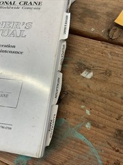 National Crane Series 600D Owners Manual