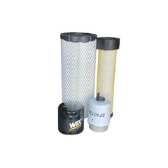 CFKIT Service Filter Kit for /Doosan C185 Compressor with-Kubota/2403N/T Eng