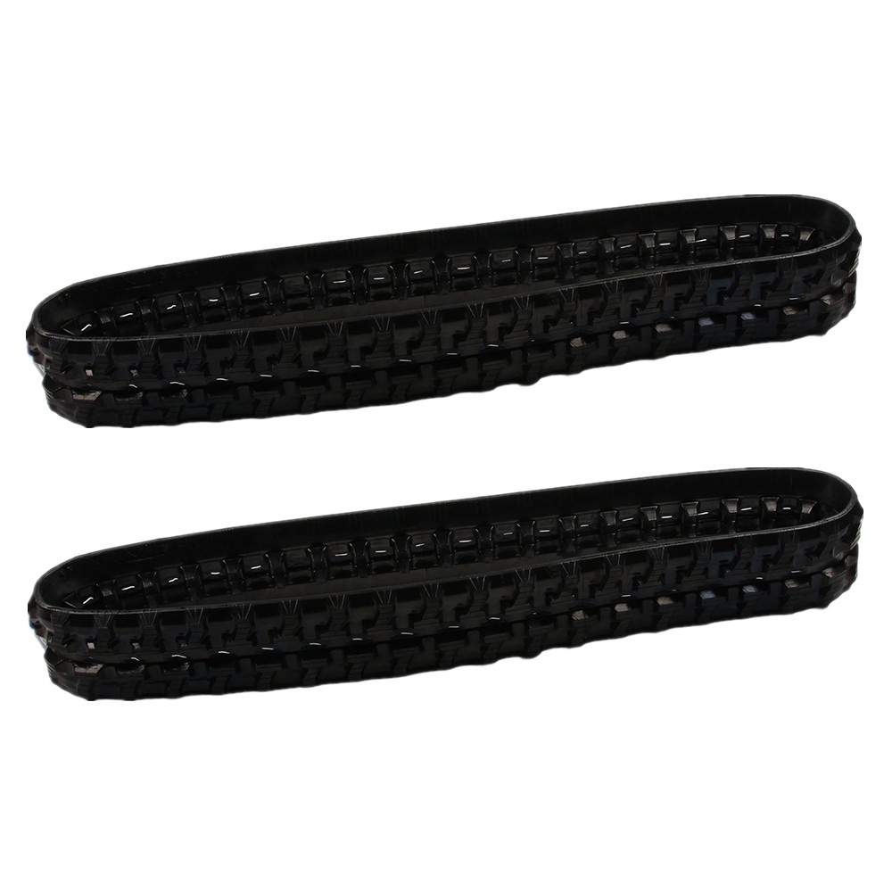 2 Sets For JCB 8008CTS Rubber Track – 180x72x35 – Cross Application Tread US