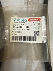 GENUINE OEM Kubota Fan Belt 1G780-97010 D1803 V2203