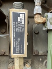 WHITE Military Hercules with d198er Running Engine Generator Removed