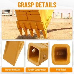 10x 1U3202 Bucket Teeth with Pins 8E6208 Retainers 8E6209 for J200 Series US