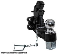 Buyers Products BH152516 15 Ton Combination Hitch, 2 5/16 Inch Ball, Black