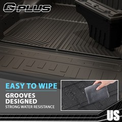 5FT Truck Bed Mat Liner Fit for 2005-2023 Toyota Tacoma Double Cab All Weather