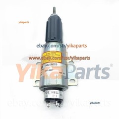 Perkins 437-2617 Shutdown Solenoid Valve Switch for 4012-46TWG2A 589/91