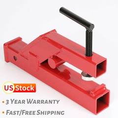 2″ Clamp On Tractor Hitch Bucket Trailer Receiver Ball Mount Tow Attachment
