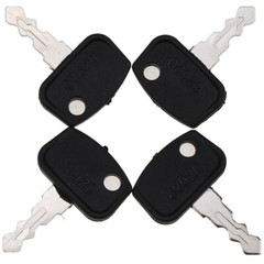 4Pcs Keys 68920 For Kubota B, BX, F, GR, ZD, ZG and ZP series Mowers and UTV’s