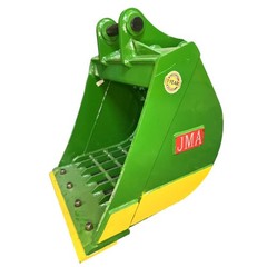 JMA 24in Mini Excavator Bucket 4-5 Ton 40mm Pin-On Skeleton Heavy Duty Steel