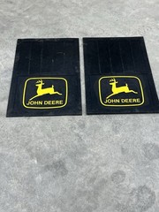 John Deere 24”x36” Rubber Mud Flaps For Heavy Equipment *NEW Not NOS**USA MADE*