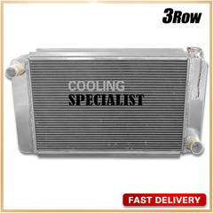 Full Aluminum Race Pro Radiator Fit 28 x 16 Chevy / GM 3-Row High-Performance