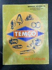 Lot o 9 1971-1979 TEMCO Tractor Implement Motive Parts Catalog Booklet USA
