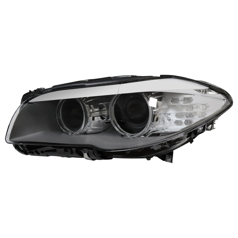 Headlight Assembly For 2011-2013 BMW 5 Series F10 Xenon LH Black 63117203243