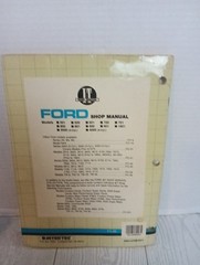 Ford I&T Shop Manual FO-20 501 601 701 801 901 600 700 800 900 1801 4000 Used