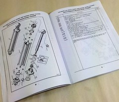 J I Case Utility Loader And Backhoe For 310 Utility Tractor Part Catalog Manual