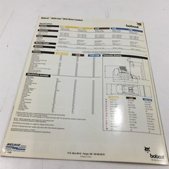 Genuine Original 1994 Bobcat 40B Series Skid Steer Loaders Brochure B-1628