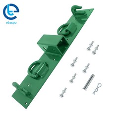 Bolt On Grab Hooks & D Rings & 2″ Receiver Fit For John Deere 1025R Tractor