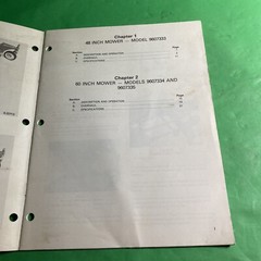 Heavy Equipment: FORD 48” & 60” Direct Drive Mid-Mount Mowers Manual / CAM
