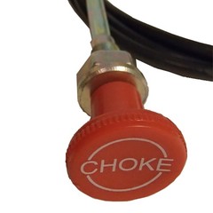 47V1534 Universal Fit 82″ Long Round Red Handle Pull to Stop Cable