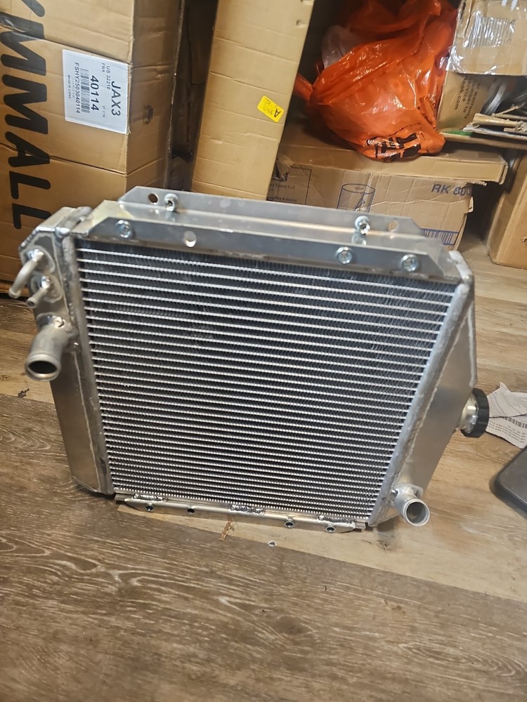 3 Row Aluminum Radiator ~ Yanmar YM2001 YM2010 2020 2310 2202 2402 129350-44500