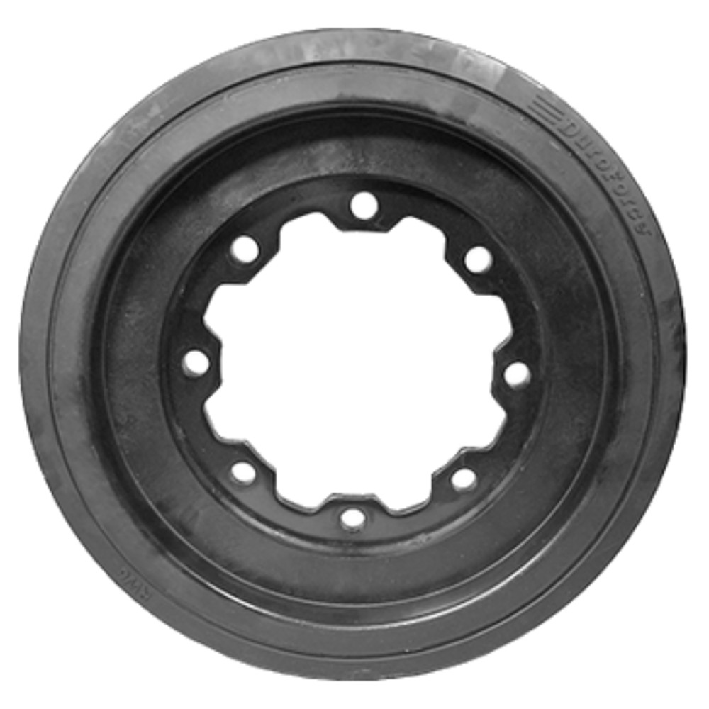 One 14″ DuroForce Rubber Front Idler Wheel Fits CAT 247B3 257B3 278-1301 RW6