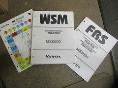 Kubota MX5000 MX 5000 tractor service & repair manual
