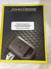 John Deere 300 300X 300CX Loader Operators Manual English OMW52222 Issue A6
