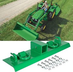 Bolt on Grab Hooks & D Rings & 2″ Receiver For John Deere 1025R Compact Tractor