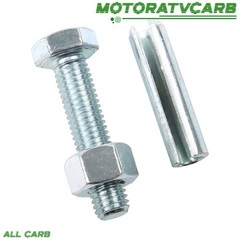 ALL-CARB Gray Heavy Duty Quick Hitch for Cat 2 Tractor w/ Stabilizer Bar
