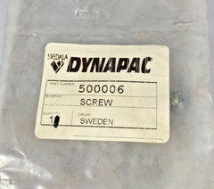 Dynapac OEM 500006 Screw New Sealed in Package