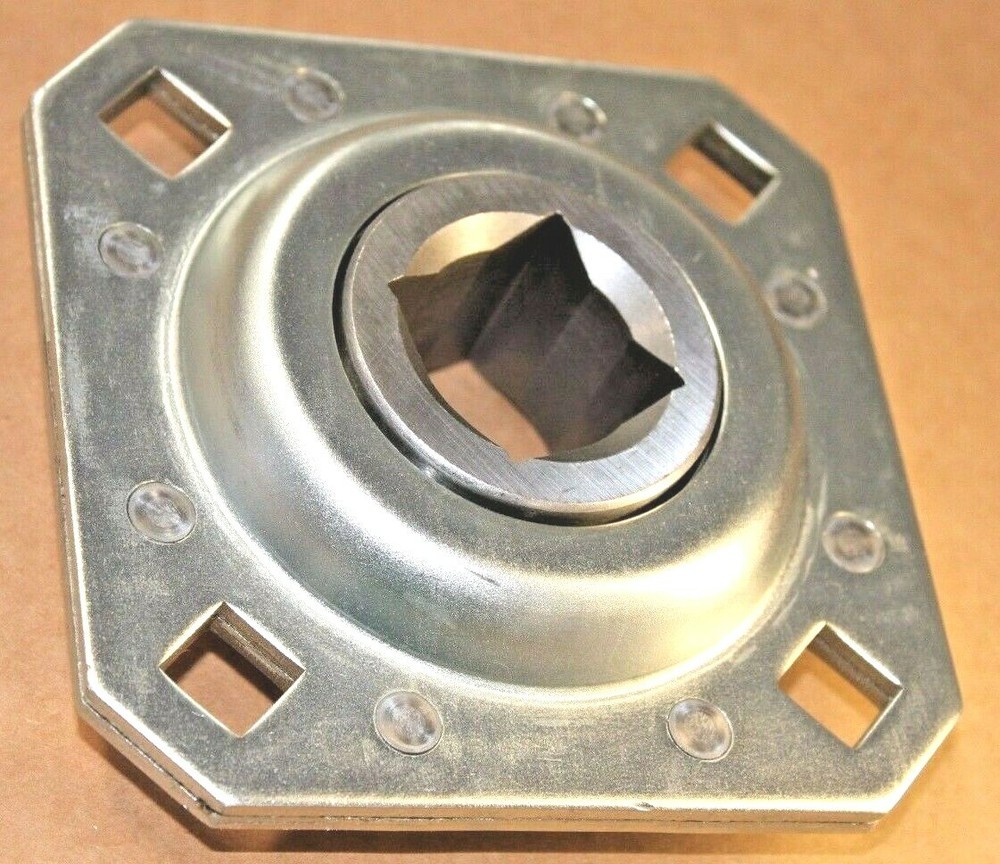 Premium FD208R1-1/8 AG Flanged Disc Bearing Unit 1-1/8″ Squre Bore ST208-1.1/8
