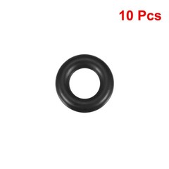 uxcell Nitrile Rubber O-Rings 17mm OD 9mm ID 4mm Width, 9mmx17mmx4mm, black