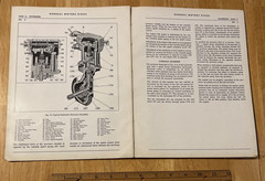 Lot of 2 Vintage 1950s GM Detroit Diesel Series 71 Engine Operators Manuals