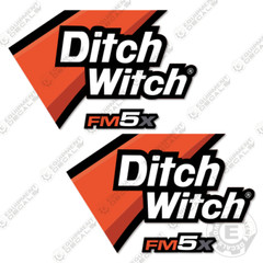 Fits Ditch Witch FM5X Decal Kit Fluid Manager – 7 YEAR OUTDOOR 3M VINYL!