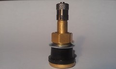 100 pcs TR501 Brass valve stem for skid steer wheel/rim, truck, trailer-tubeless