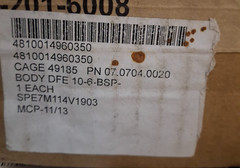 Terex 07.0704.0020 Hydraulic Diverter Valve Body DFE 10/6 BSP DFE152/6 Genie AWP