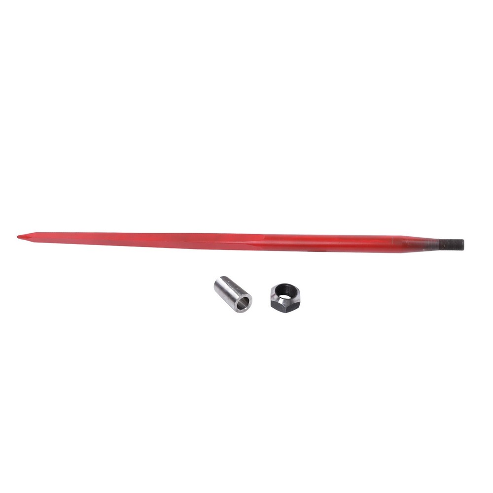 LABLT 4500 lbs Capacity Spike Fork Tine 49″ Hay Bale Spear For Tractors Loaders
