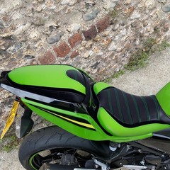 Rider Passenger Seat for Kawasaki Ninja 400 EX400 2018-2023 Z400 2019-2022 Green