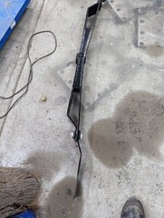 Wolverine , Mower King 6′ skid steer brush hog blade Carrier bar w blades 72″
